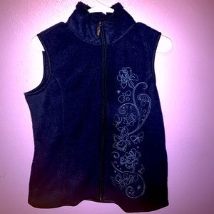 Basic Editions | Jackets & Coats | Y2k Basic Editions Blue Floral ...